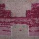 Vintage Turkish rug from Oushak, hand-woven 91x300 cm