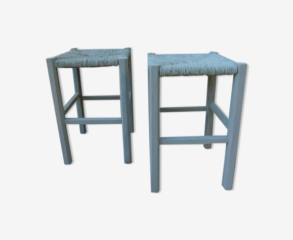Paire de tabourets anciens