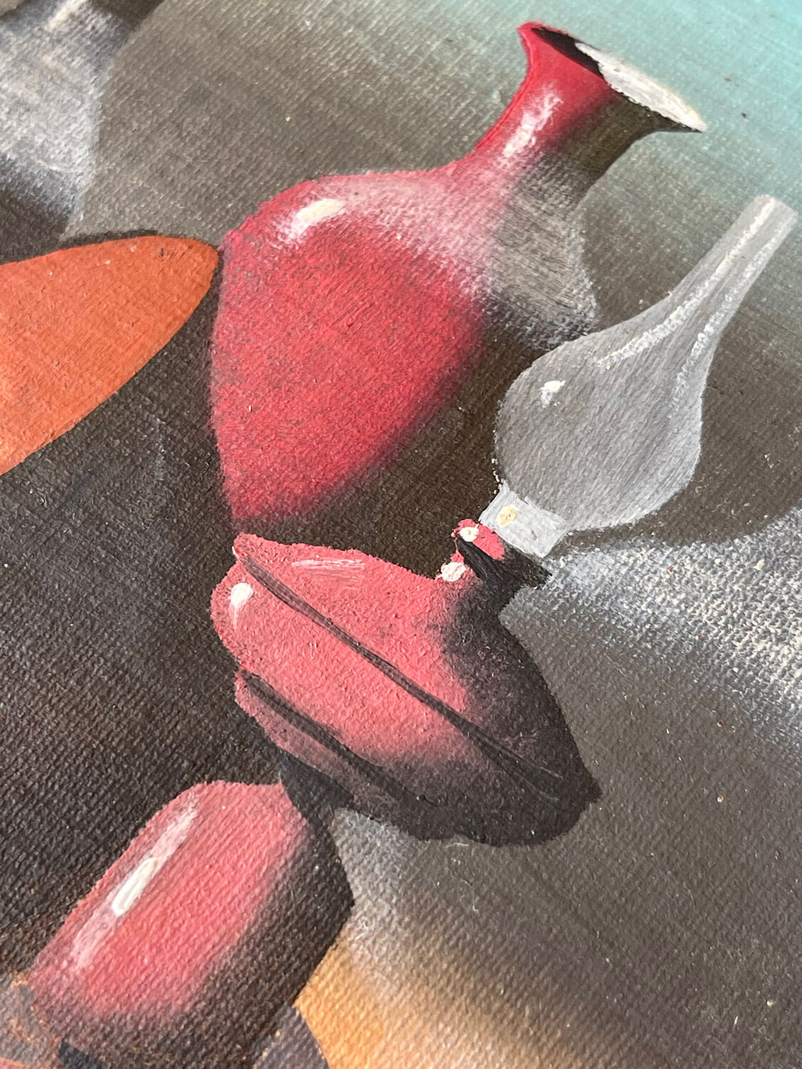 Still life on canvas 1950.