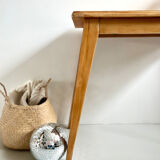 Table appointment / small desk with compass legs 1950