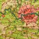 Vintage school maps of the British Isles, educational wall charts, 1960s