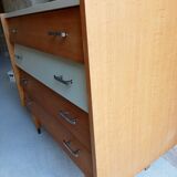 Commode vintage relookée