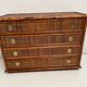 Vintage chest of drawers in bamboo and wicker 1970
