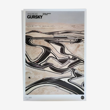 Andreas Gursky - Affiche originale d'exposition - Barhain I - MAST Bologne - 2023