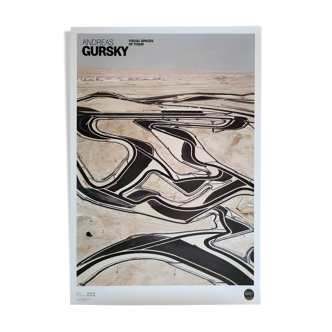 Andreas Gursky - Affiche originale d'exposition - Barhain I - MAST Bologne - 2023