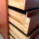Vintage teak chest of drawers Scandinavian style 70s