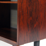 Modern Danish vintage retro rosewood library