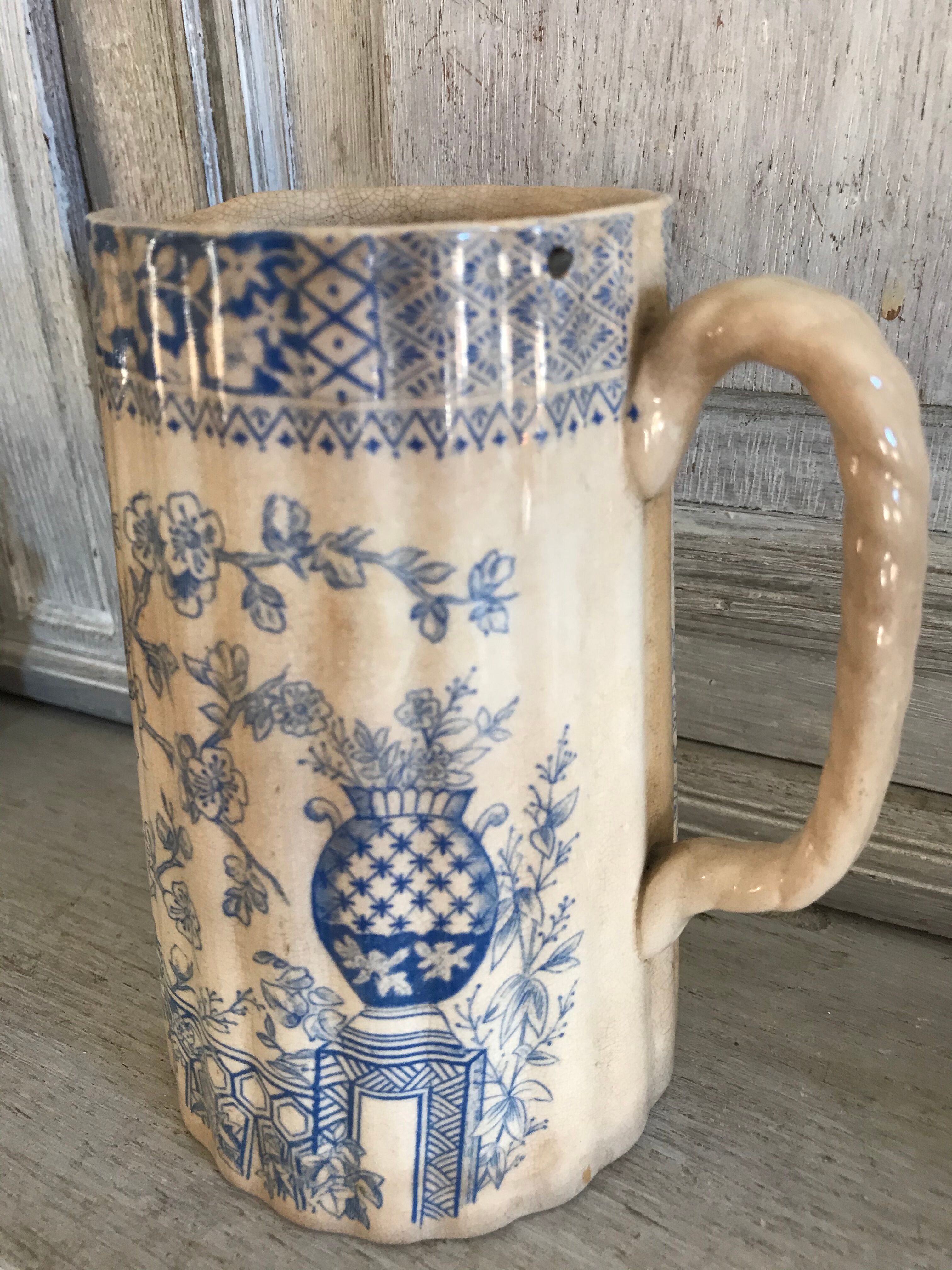 Ceramic pitcher circa 1880