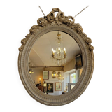 Louis XVI medallion mirror