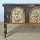 Folk art wedding chest, circa 1850