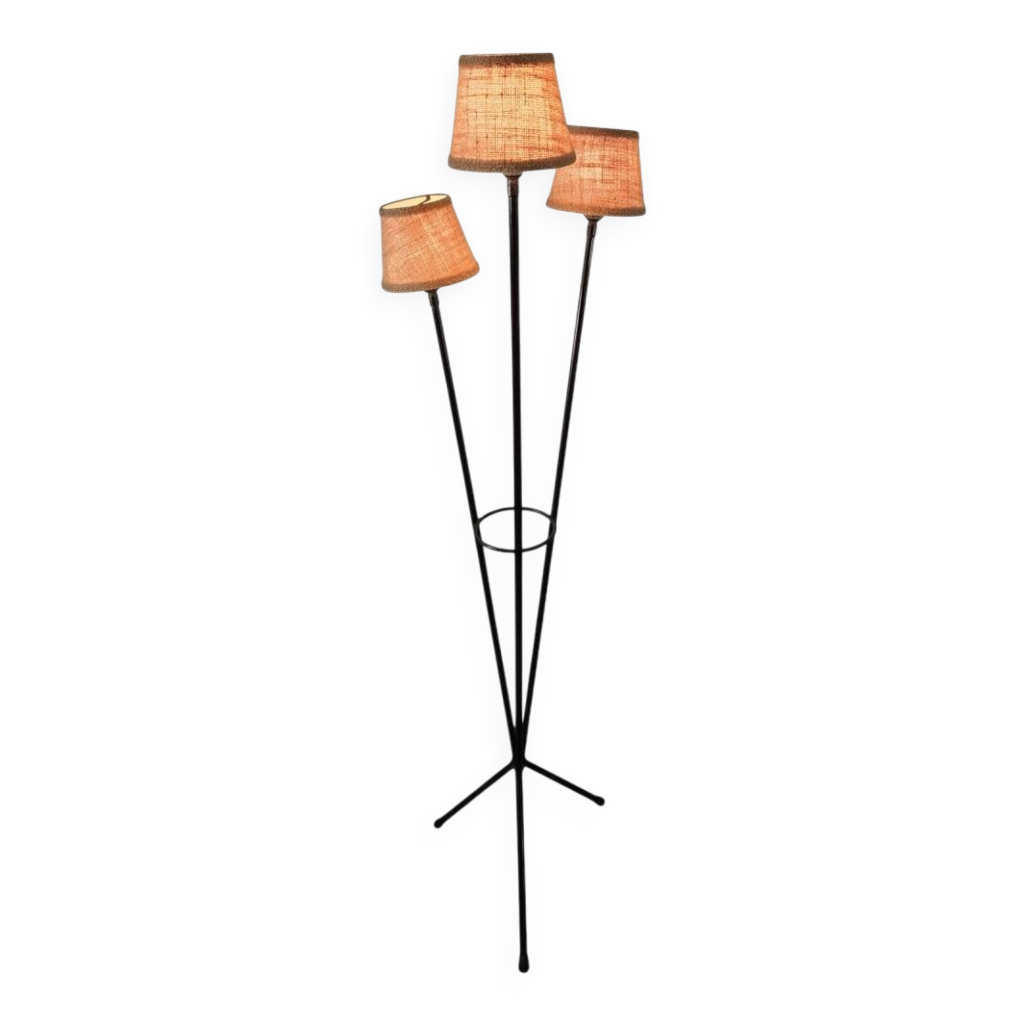 1960s tripod floor lamp
