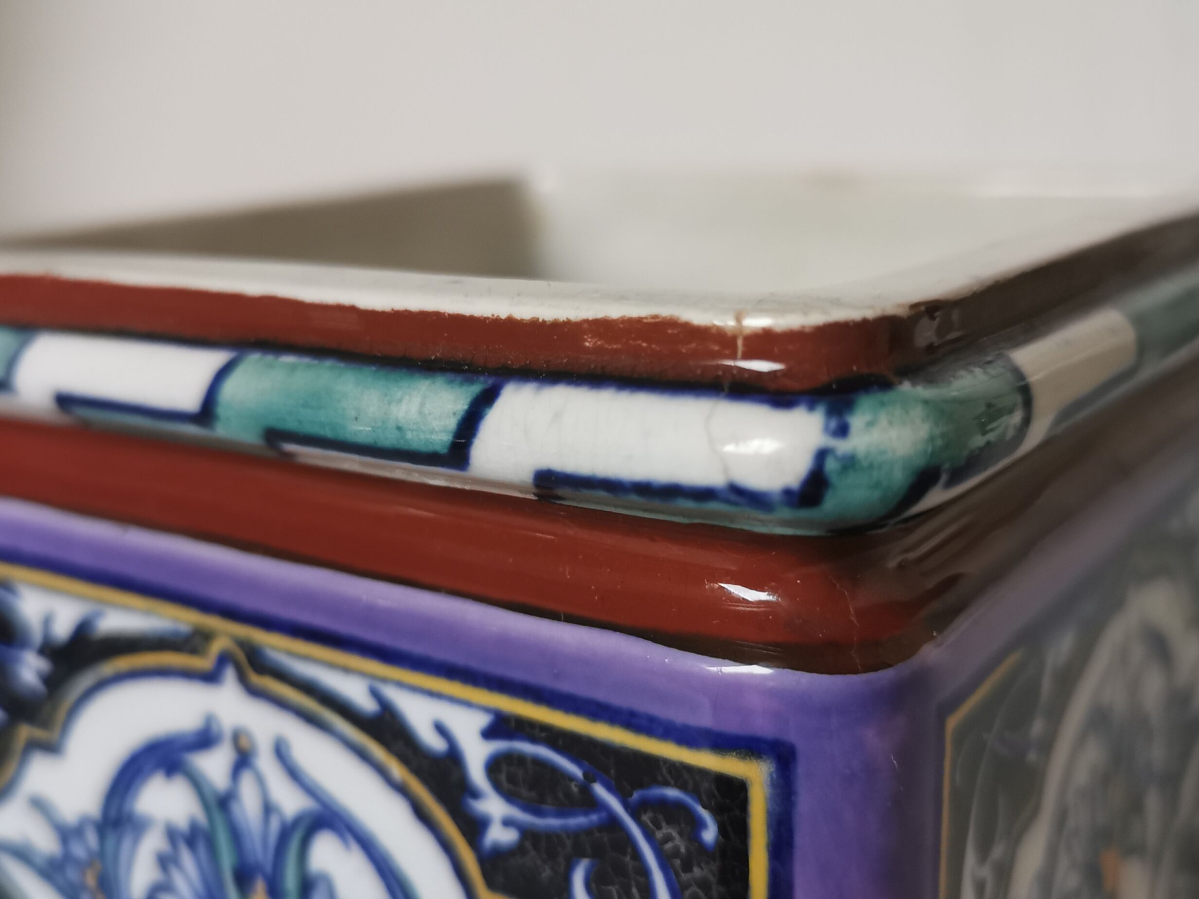 Pot deco Sarreguemines