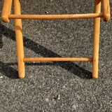 Deck chair, Chilean vintage orange tone
