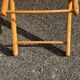 Chaise longue, chilienne vintage ton orangé