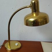 golden desk lamp by josef brumberg sundern (jbs) from the 60s