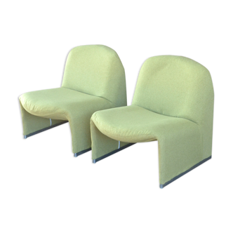 Pair of armchairs "Alky" by Giancarlo Piretti