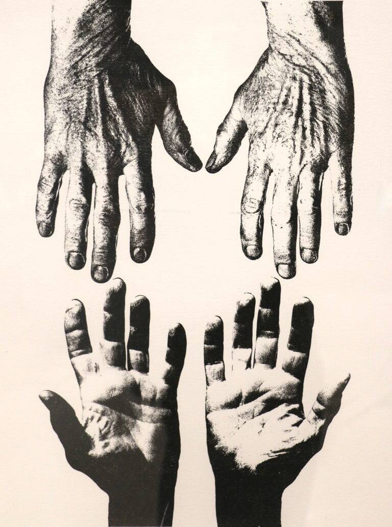 A lithograph by Véra Székély (1919-1994). France 1977.