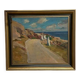 Original Swedish Oil on Canvas – “The Way” by Aksel G Knůdsen – Signed, Vintage & Framed – 52 x 45 cm (24" x 20")