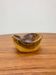 Brutalist vintage olive wood empty pocket