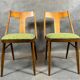Set of 4 renovated vintage chairs, mier edition, czech vintage 1960s