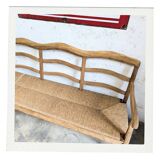 Radassier Armchair Bench Provencal Raw Wood Sofa