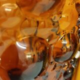 Pair of glass vases Italy 1970s