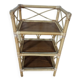 Rattan shelf