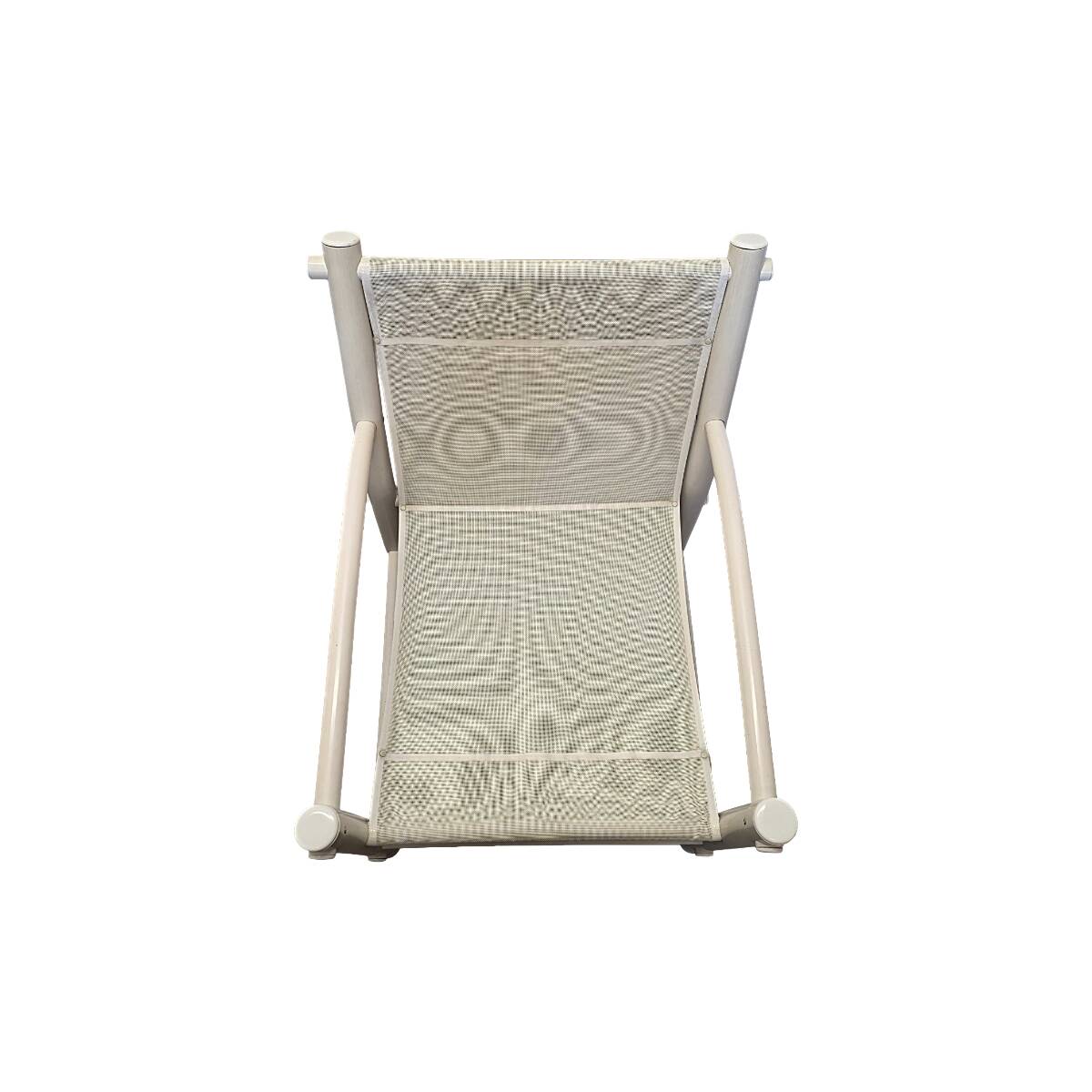 Chaise longue de jardin en PVC vintage, années 1970