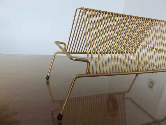 Range vinyl 50-60 years gold metal