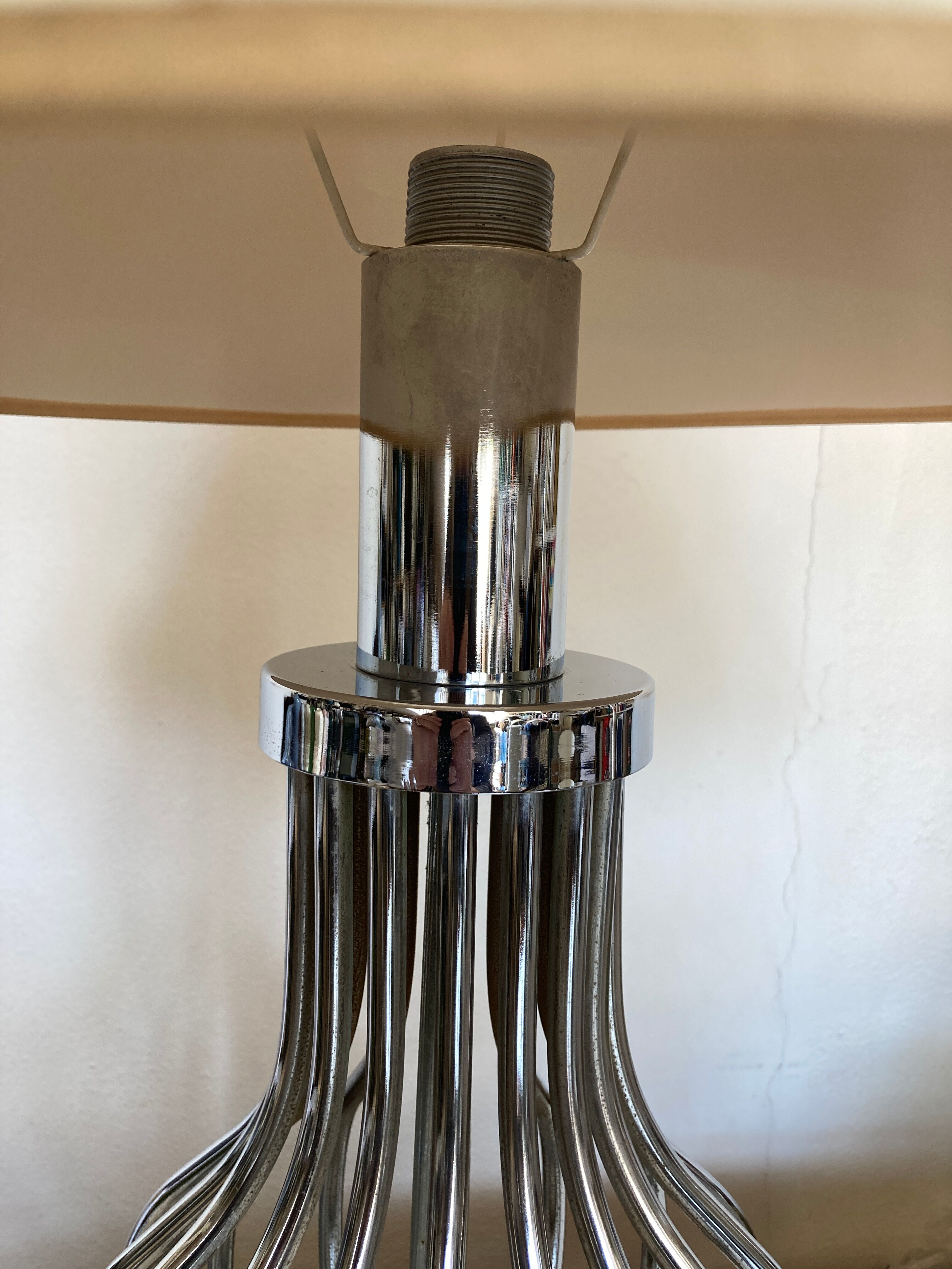 1970 space age 60cm XXL baluster lamp