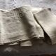 Linen sheet 2 people marked MB