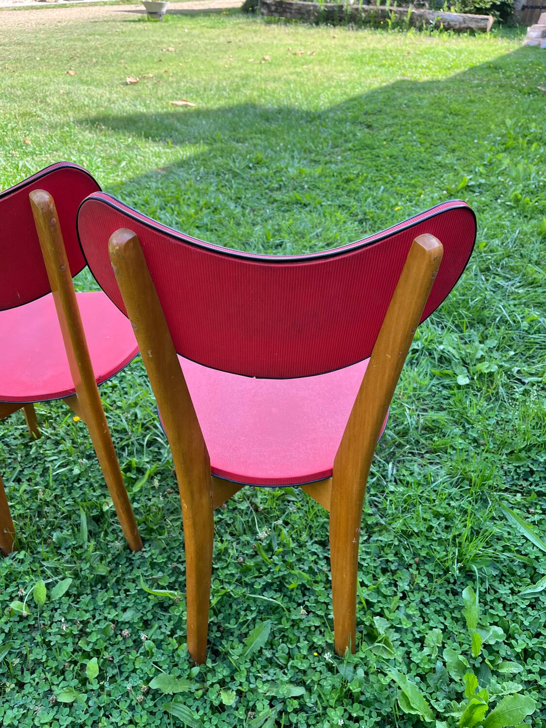 Série de 4 chaises vintage