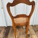 Chaise ancienne Louis Philippe bois + assise cannée vintage