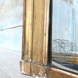 Golden rectangular mirror - 171x127cm