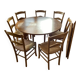Lot 1 table and 7 chairs