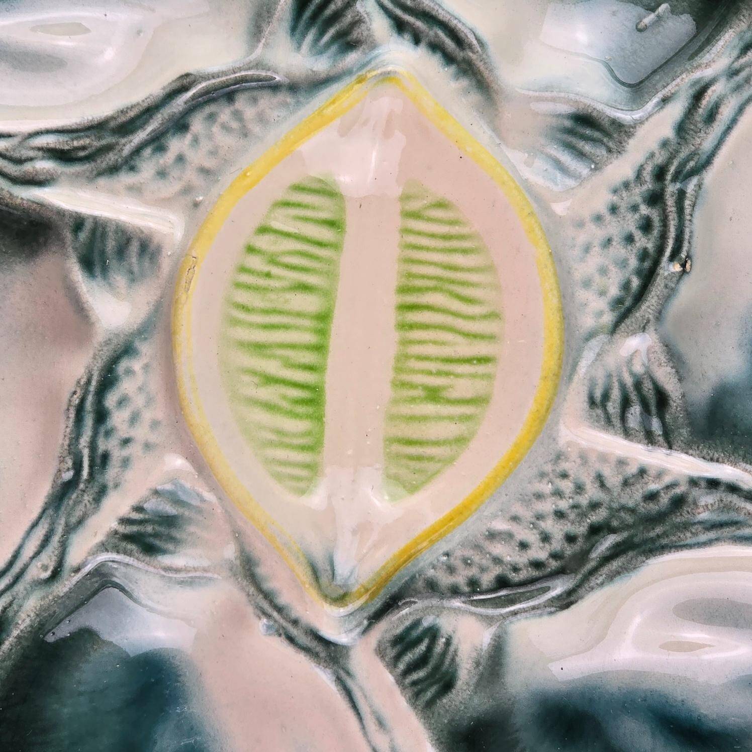 Oyster plate – St Clément – emerald green