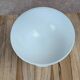 Vintage white opaline footed bowl