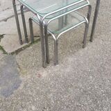 Vintage pull-out coffee tables