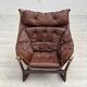 1970s, Norwegian design by Tormod Alnaes, "Trega" loungechair.