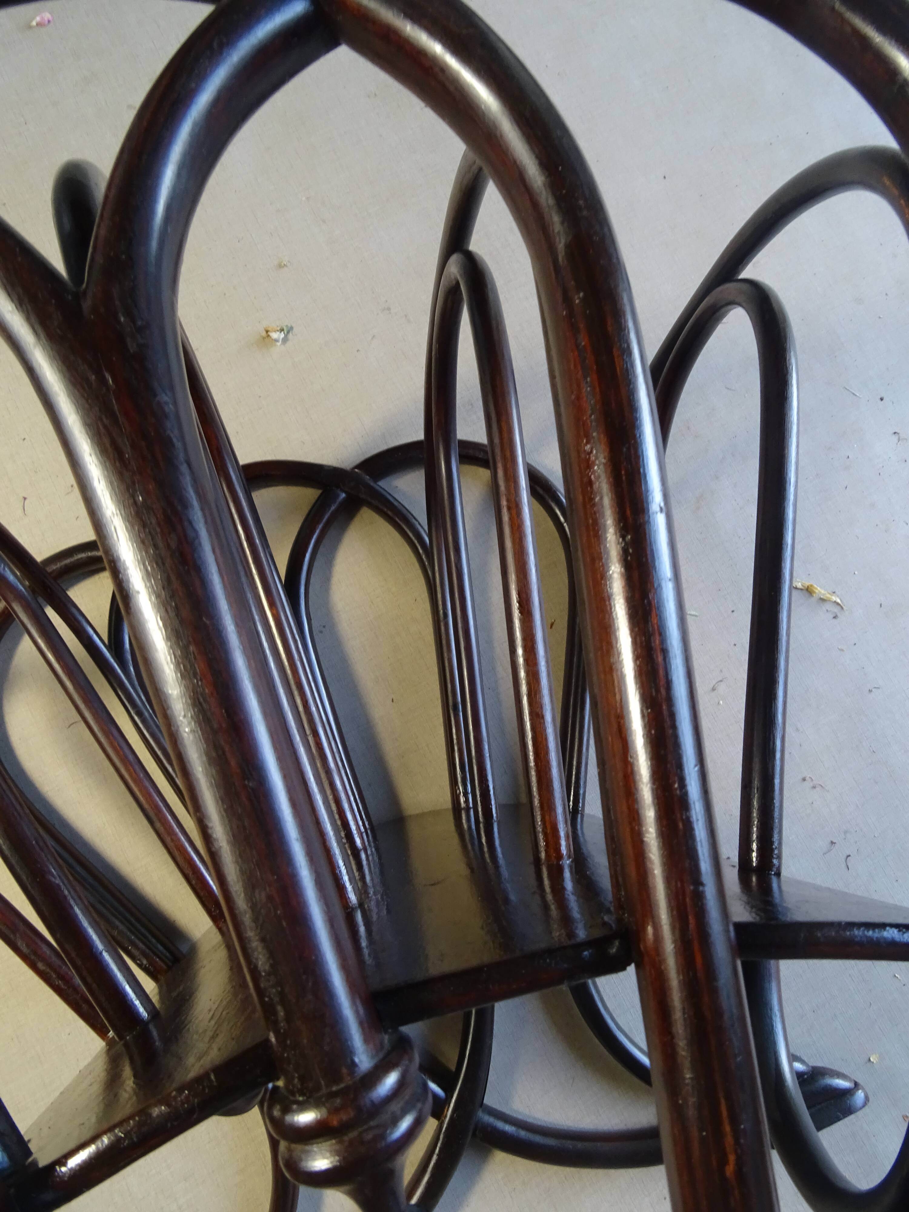 Sheet music stand Thonet 1885 - rosewood finish - music stand