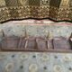 Louis XV period entrance office bench in canning