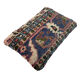 Vintage turkish rug cushion cover, 30 x 50 cm