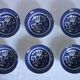 6 bols en porcelaine anglaise bleue Willow