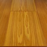 Round dining table extendable 8 pers, 70s-80s