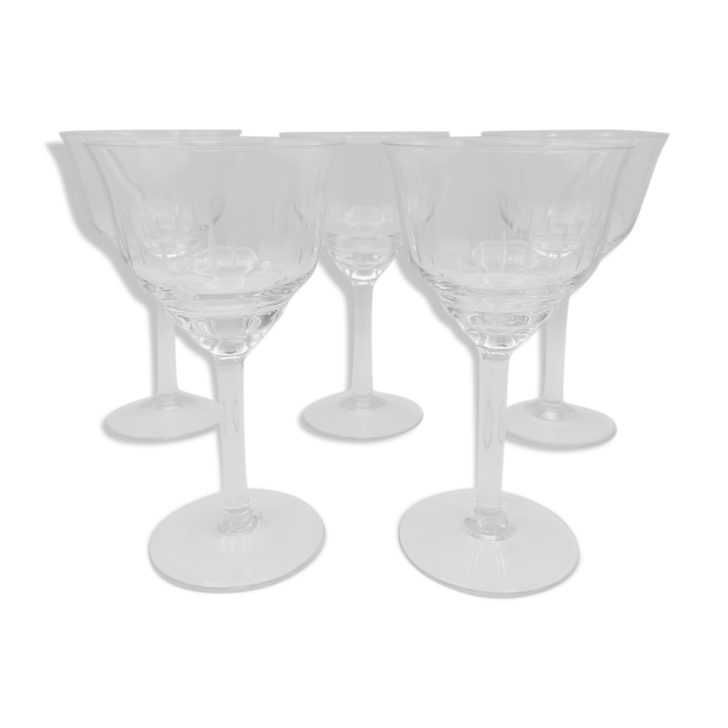Art Deco wine glasses