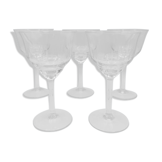 Verres à vins art déco
