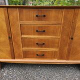 Light oak vintage sideboard