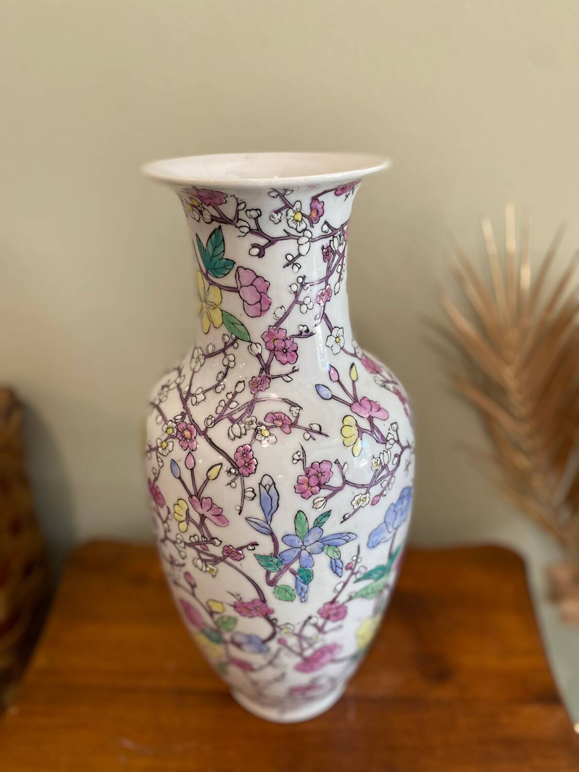 Large flower vase