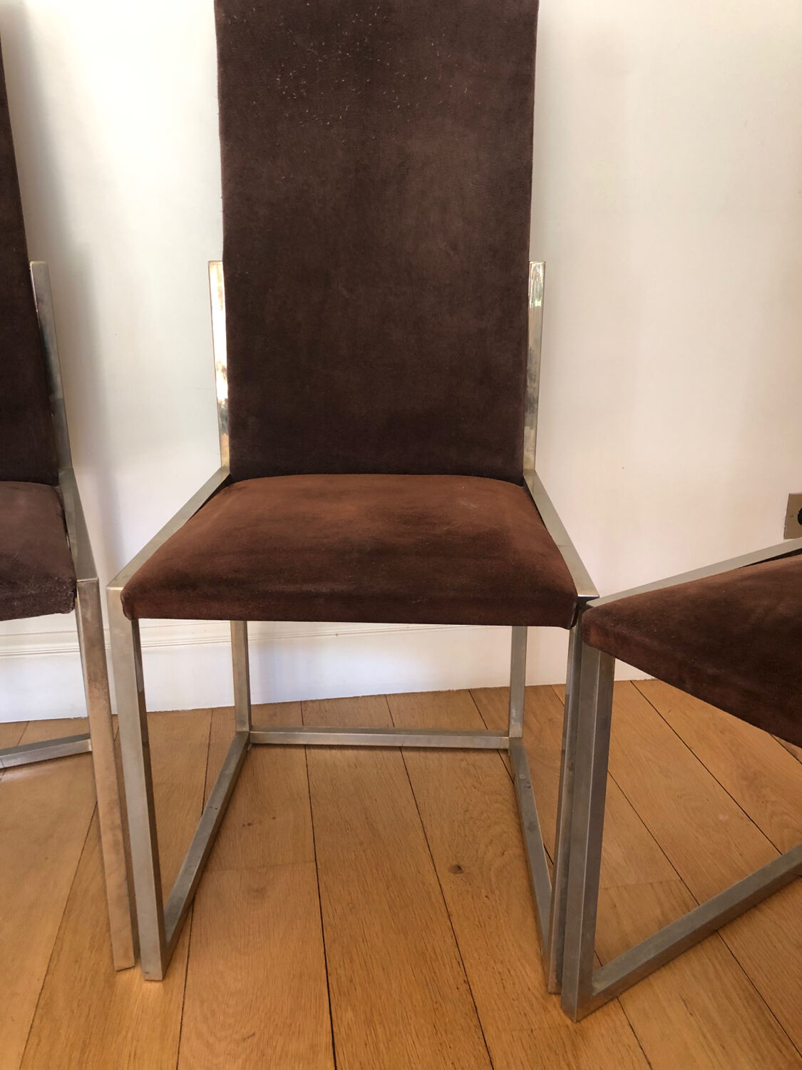 Set de 4 chaises vintage 70s