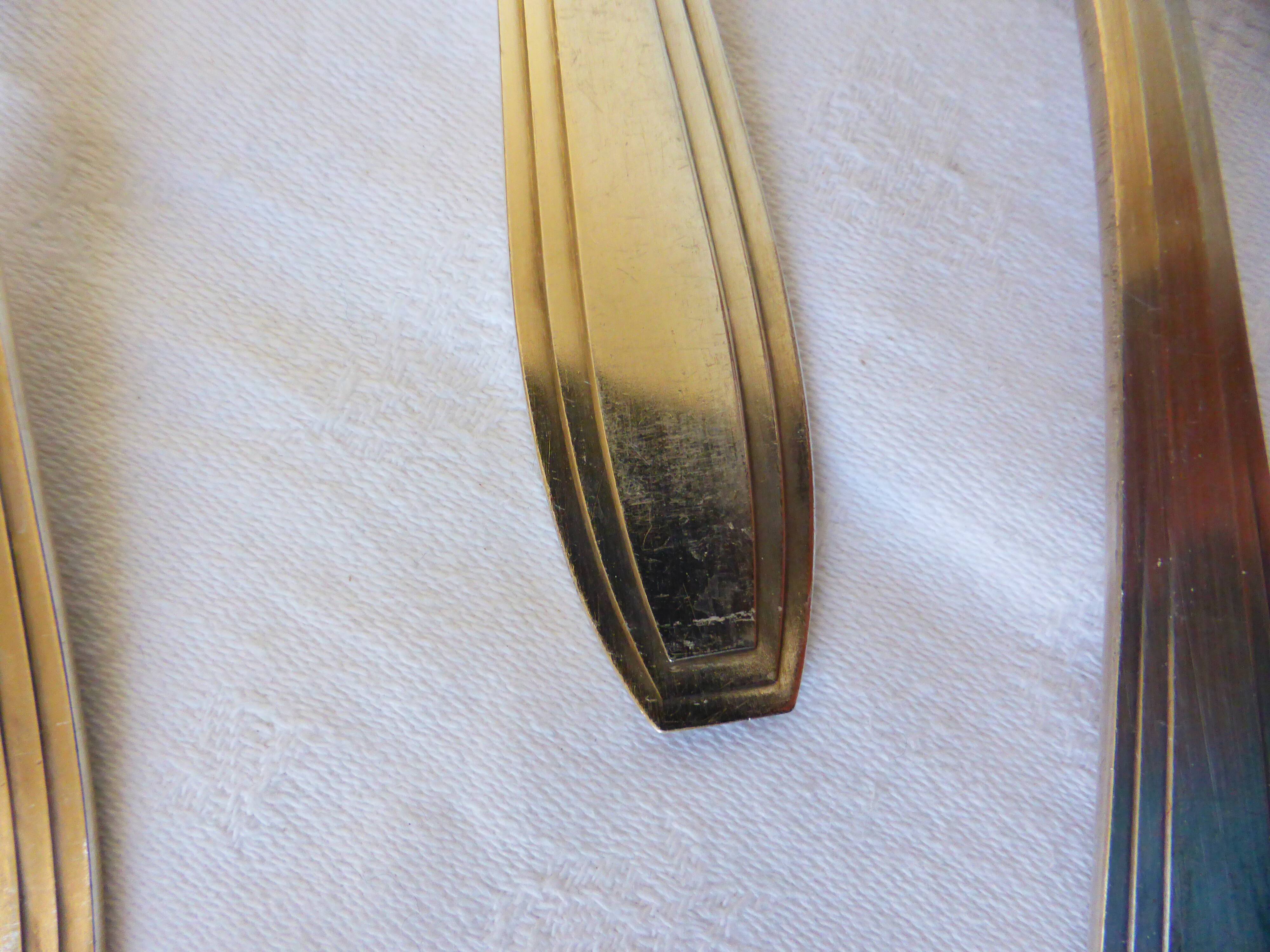 6 Apollo Art Deco style tablespoons 2106237